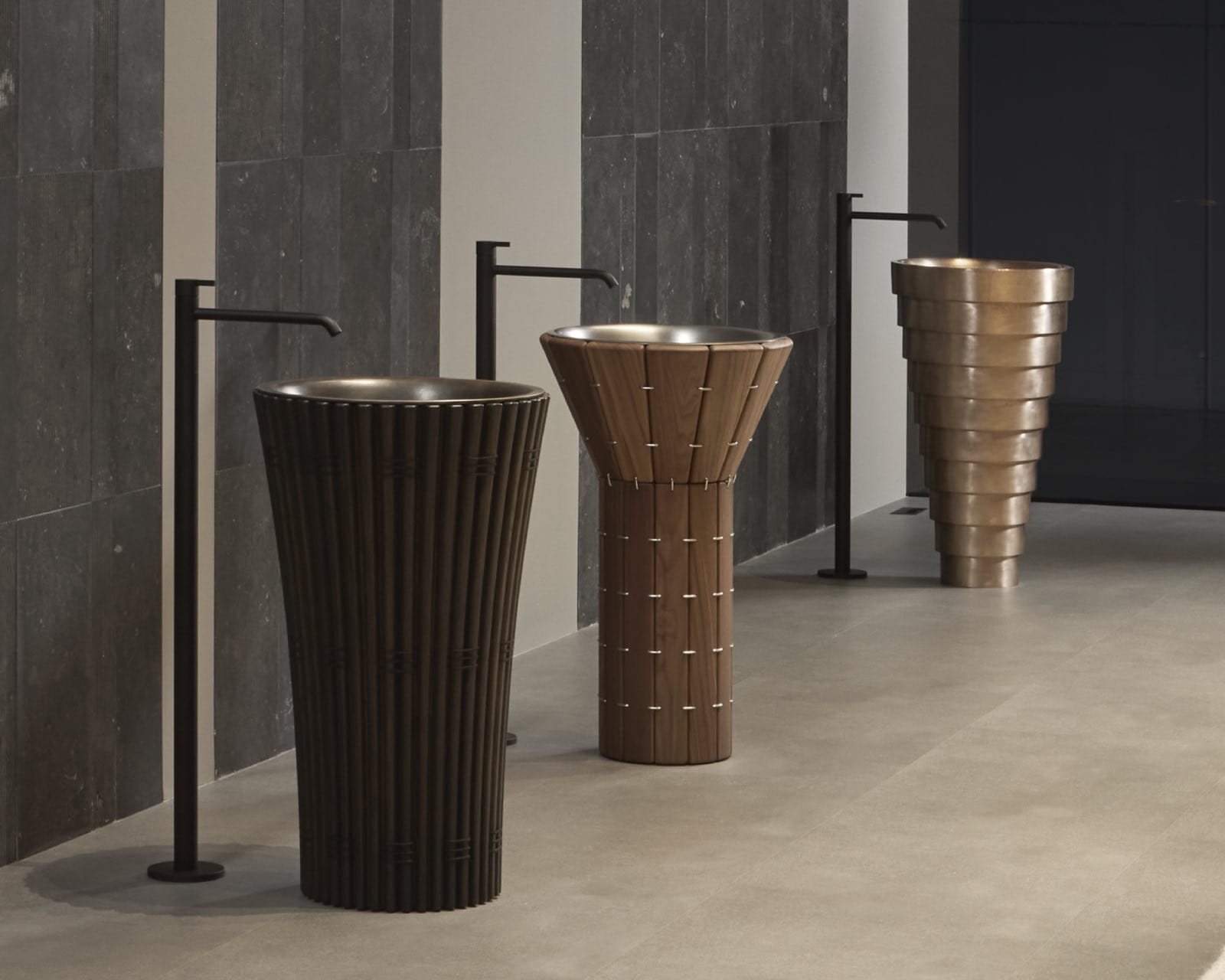 muebles de baño modernos tipo pedestal de diseño