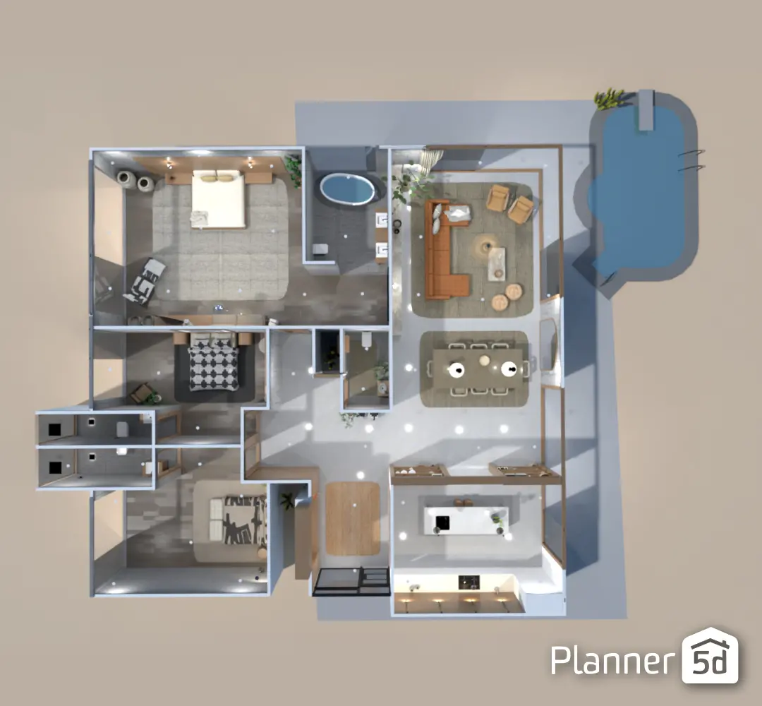 3d floor plan design