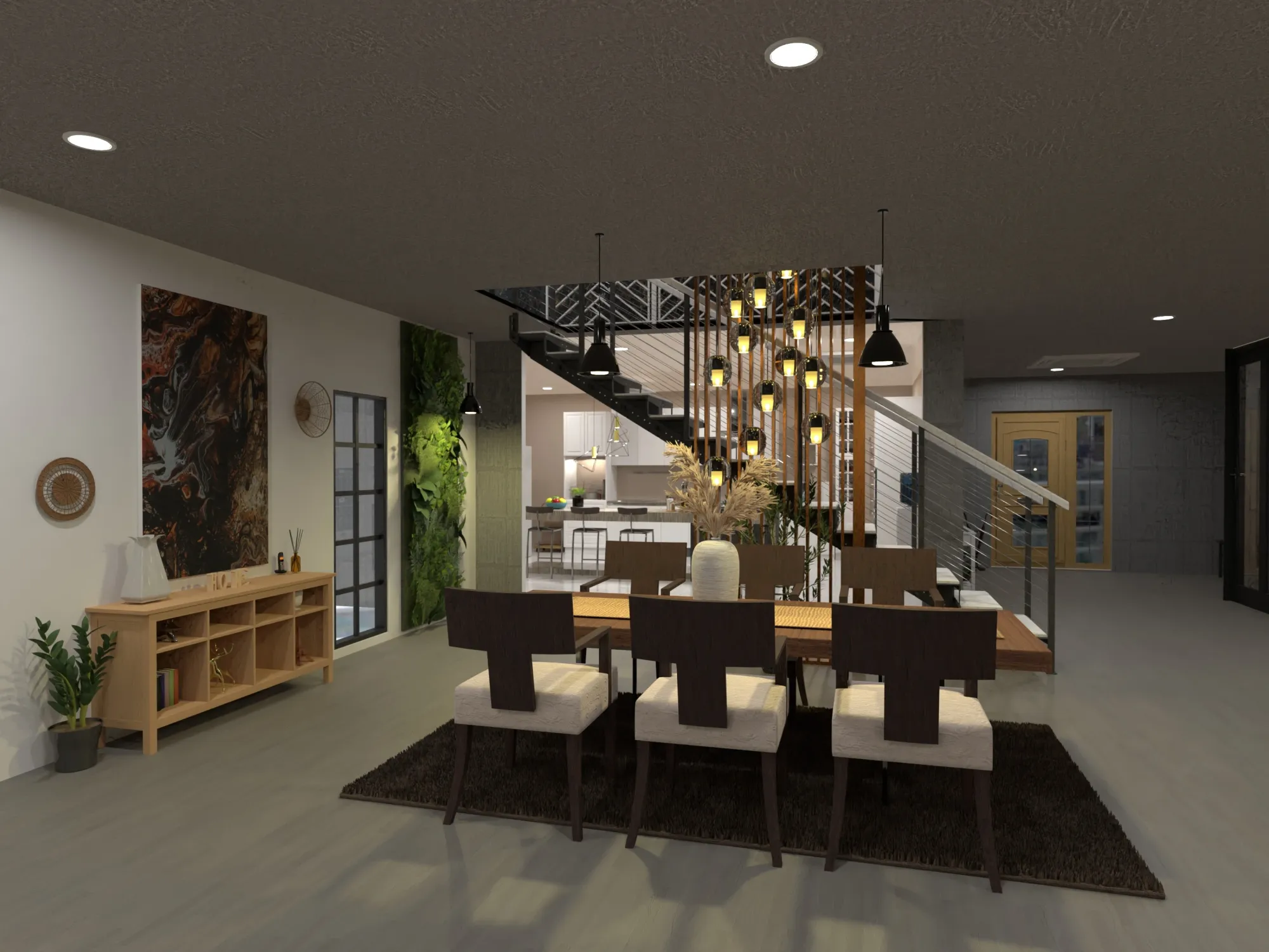 stairs designed with Planner 5D